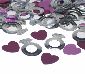 Diamond Ring Confetti with Heart Confetti